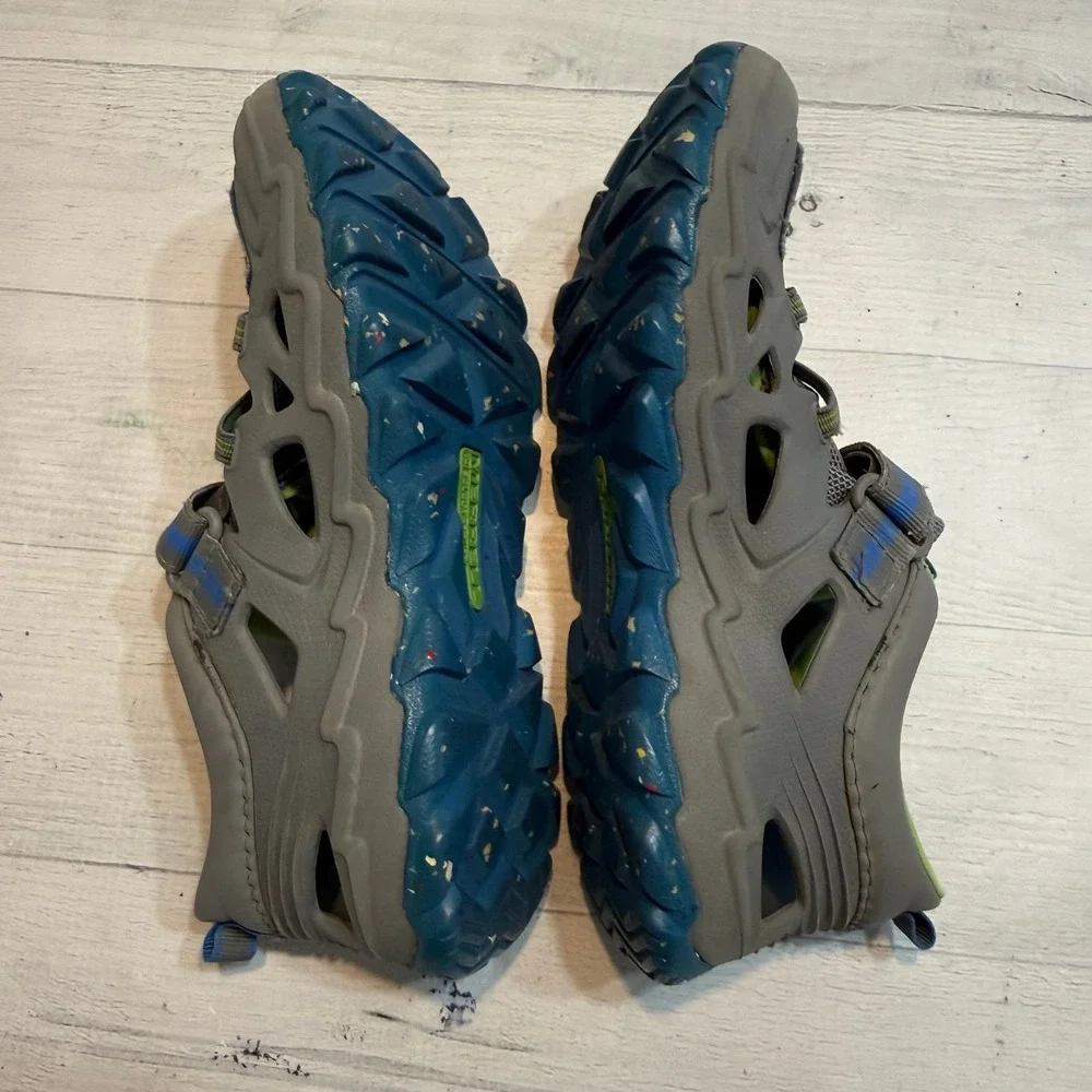 Merrell kids hydro 2.0 waterproof shoe grey blue youth size 2